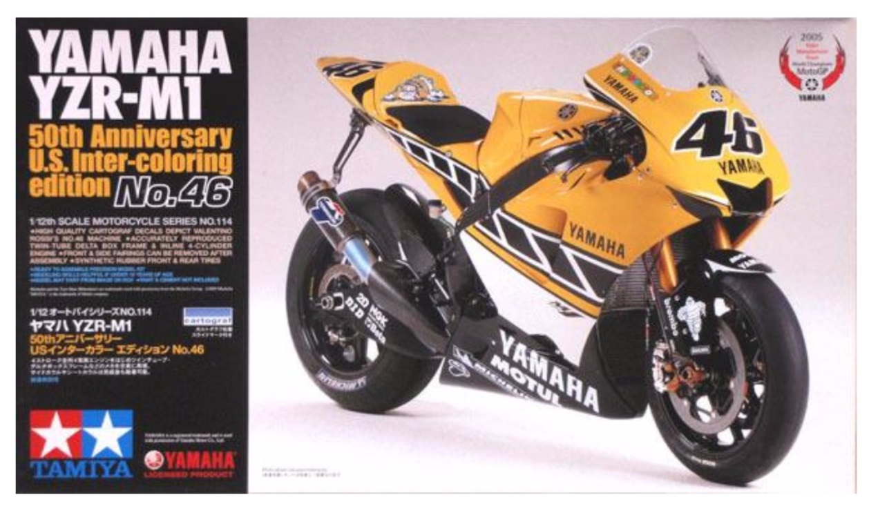 Award Winner Built TAMIYA 1/12 YAMAHA 05 YZR-M1 Motor GP | eBay