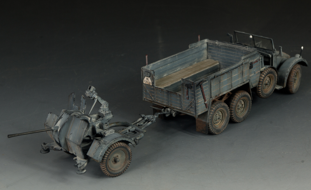 tamiya 6x4 truck krupp protze