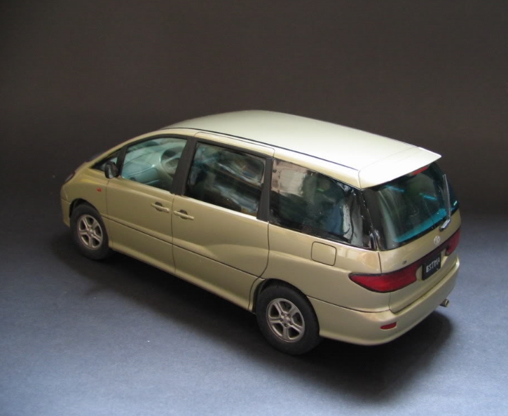 Details About Award Winner Built Fujimi 1 24 Toyota Estima Previa 3 0 G Van Interior