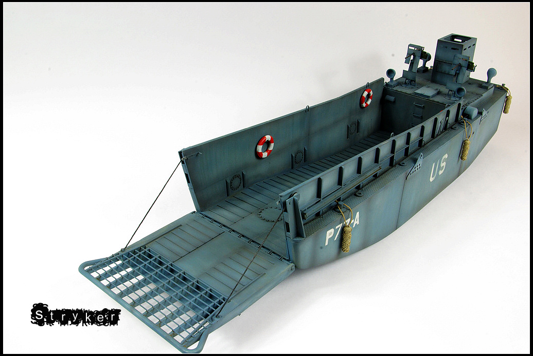 Award Winner Built Trumpeter 1/35 US Navy LCM(3) Landing ...