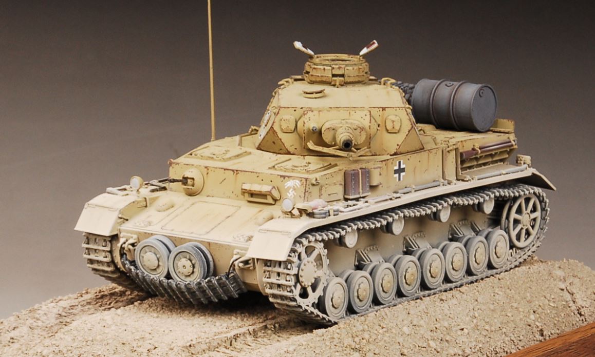 Details About Awardwinner Built Dragon 1 35 Panzer Iv Ausf E Africa Diorama Pe Interior