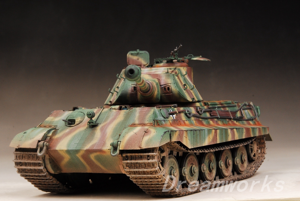 AwardWinner Built 1/35 Zimmerit King Tiger Porsche Turret Pz AwardWinner Built 1/35 Zimmerit King Tiger Porsche Turret Pz