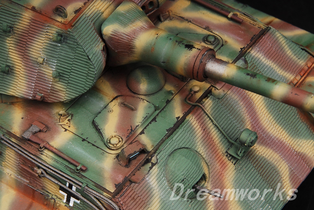 AwardWinner Built 1/35 Zimmerit King Tiger Porsche Turret Pz