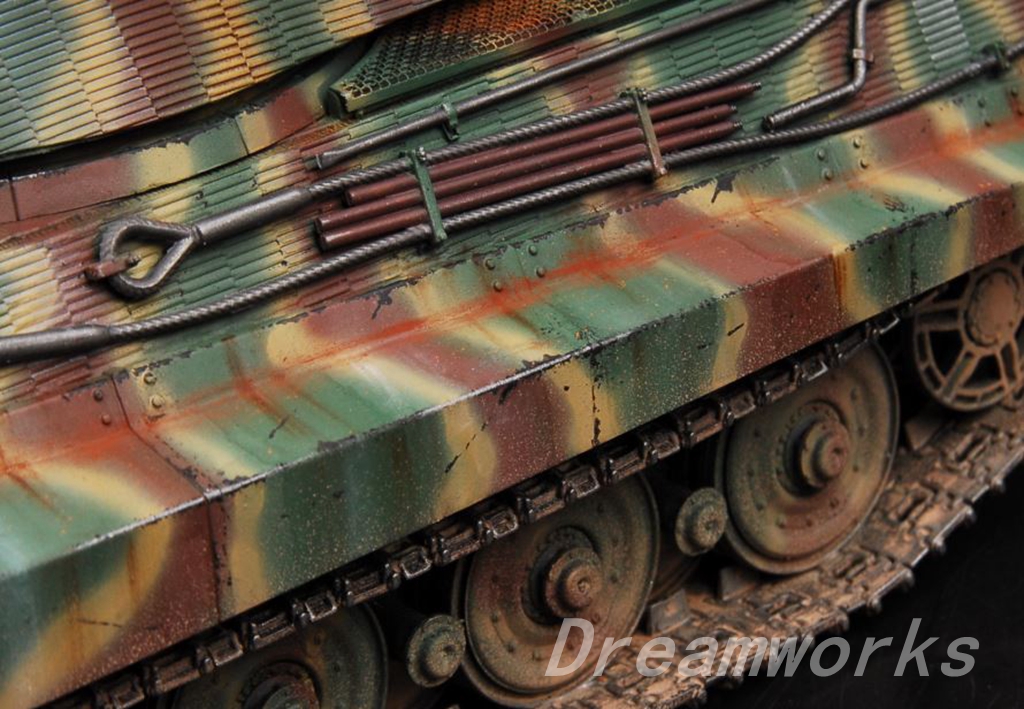 AwardWinner Built 1/35 Zimmerit King Tiger Porsche Turret Pz
