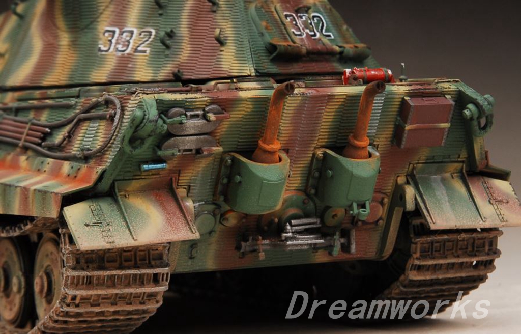 AwardWinner Built 1/35 Zimmerit King Tiger Porsche Turret Pz