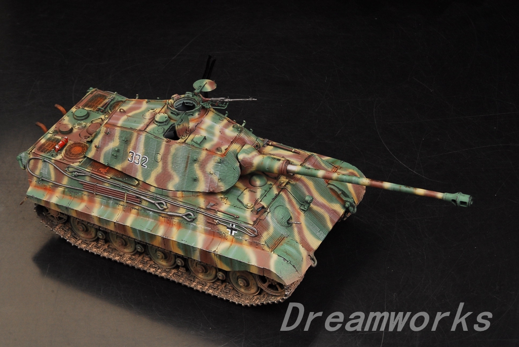 AwardWinner Built 1/35 Zimmerit King Tiger Porsche Turret Pz
